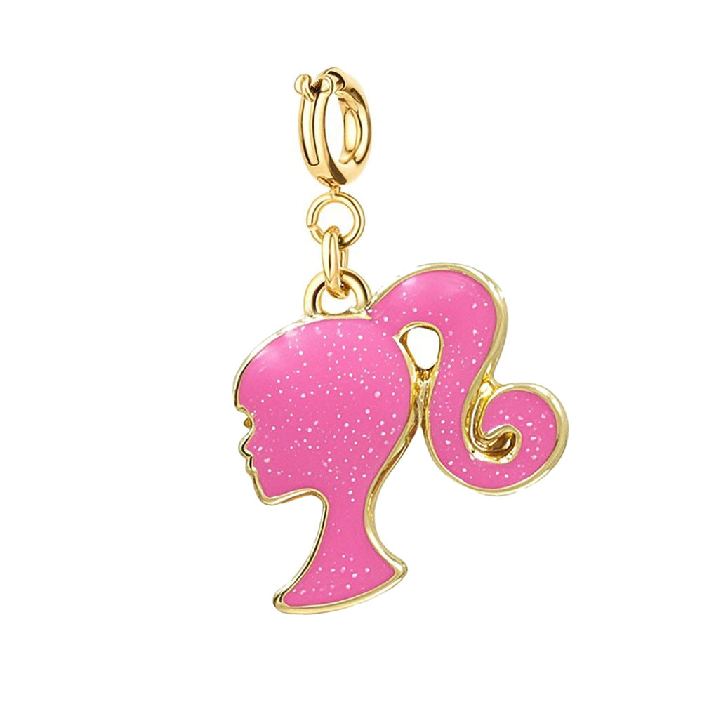 Pink Barbie Charm