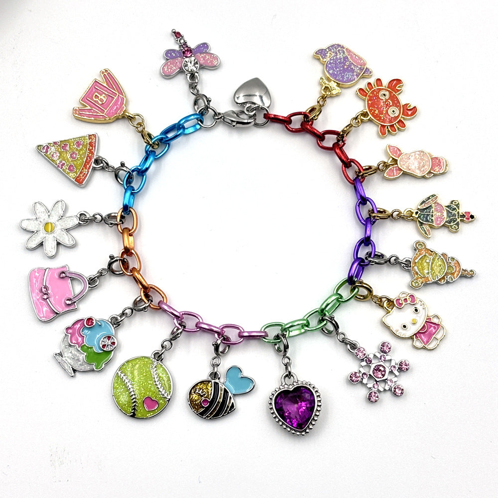 Cute Grey Bear Charm