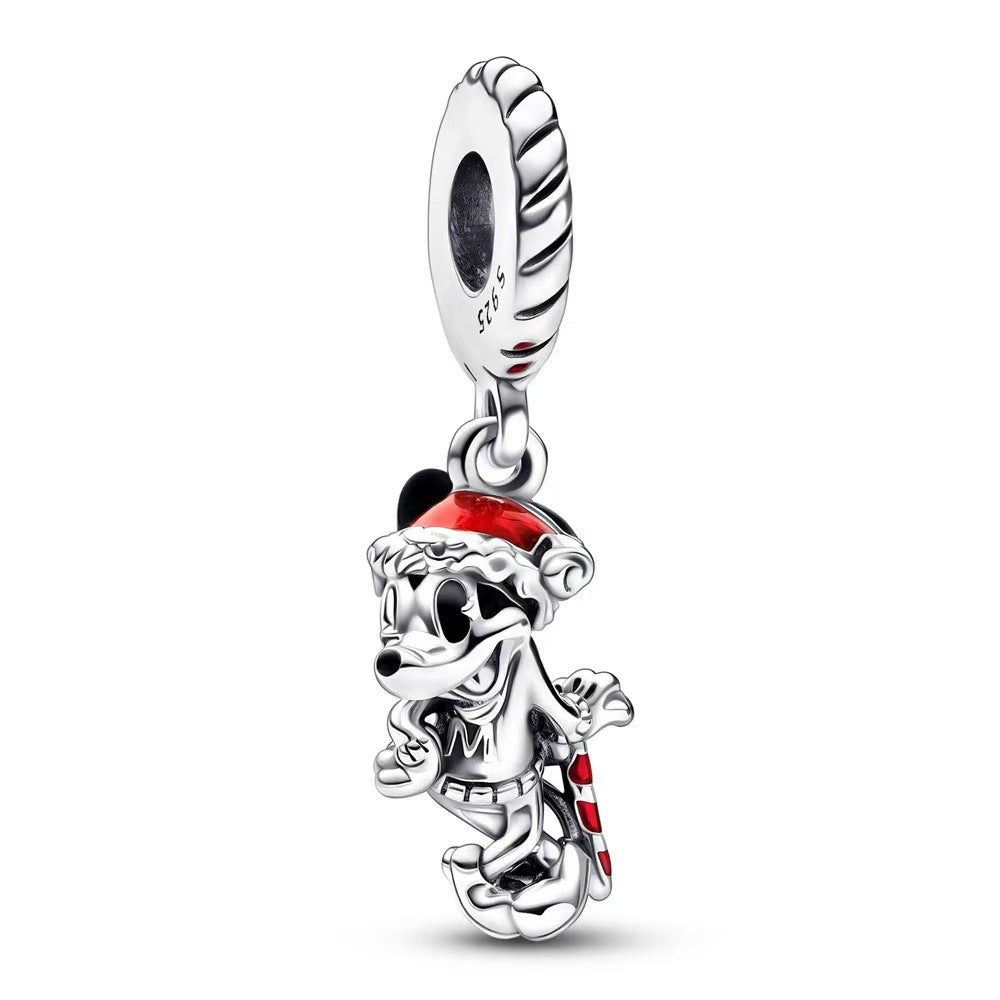 Cute Clown Dog Charm for Bracelets & Necklaces