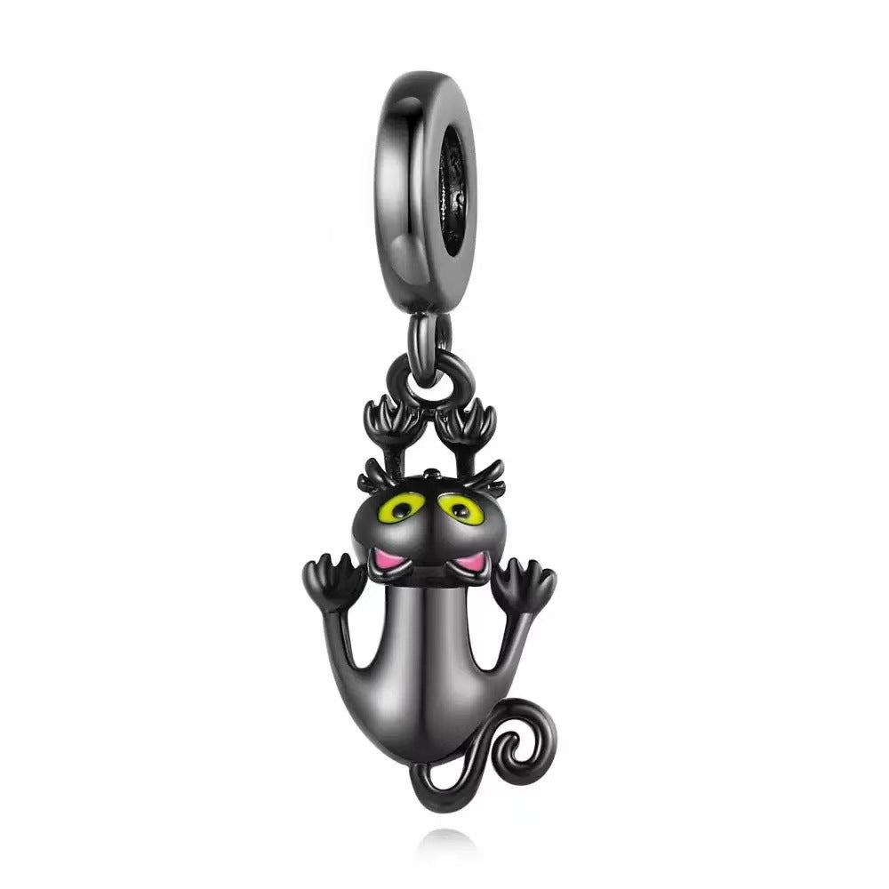 Black Little Demon Charm for Bracelets & Necklaces