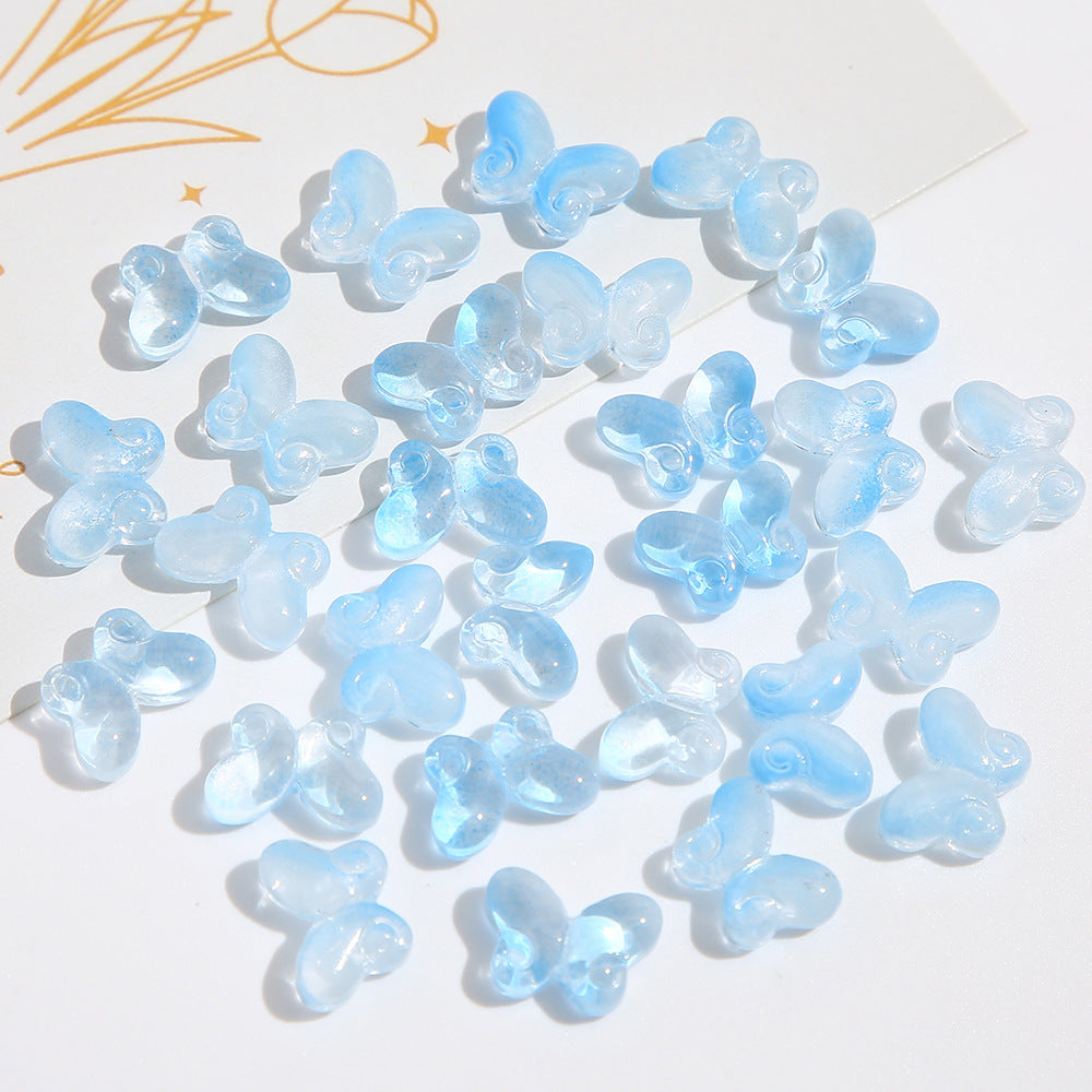 Gradient Butterfly Beads-10*14mm/20pcs