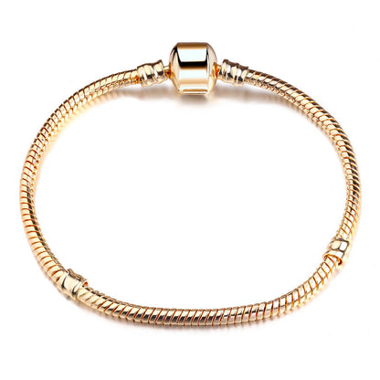 Square Clasp Chain Bracelet
