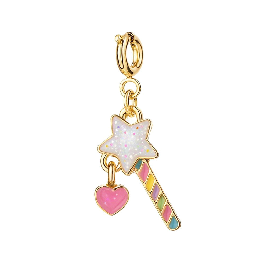 Cloud Star Magic Wand Charm