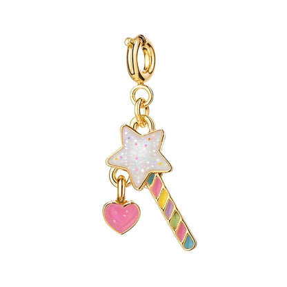 Cloud Star Magic Wand Charm