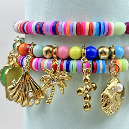 Gold Seashell Charm