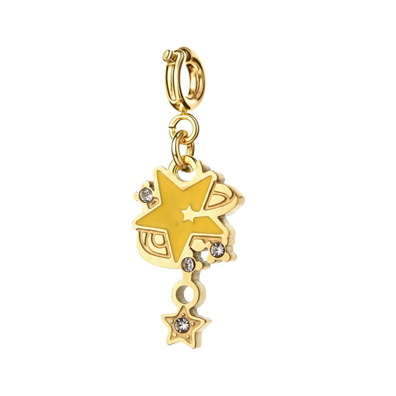 Golden Star Charm