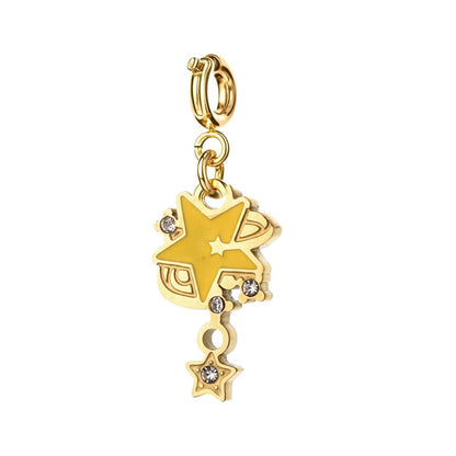 Golden Star Charm