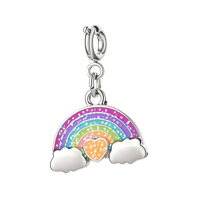 Rainbow Cloud Charm