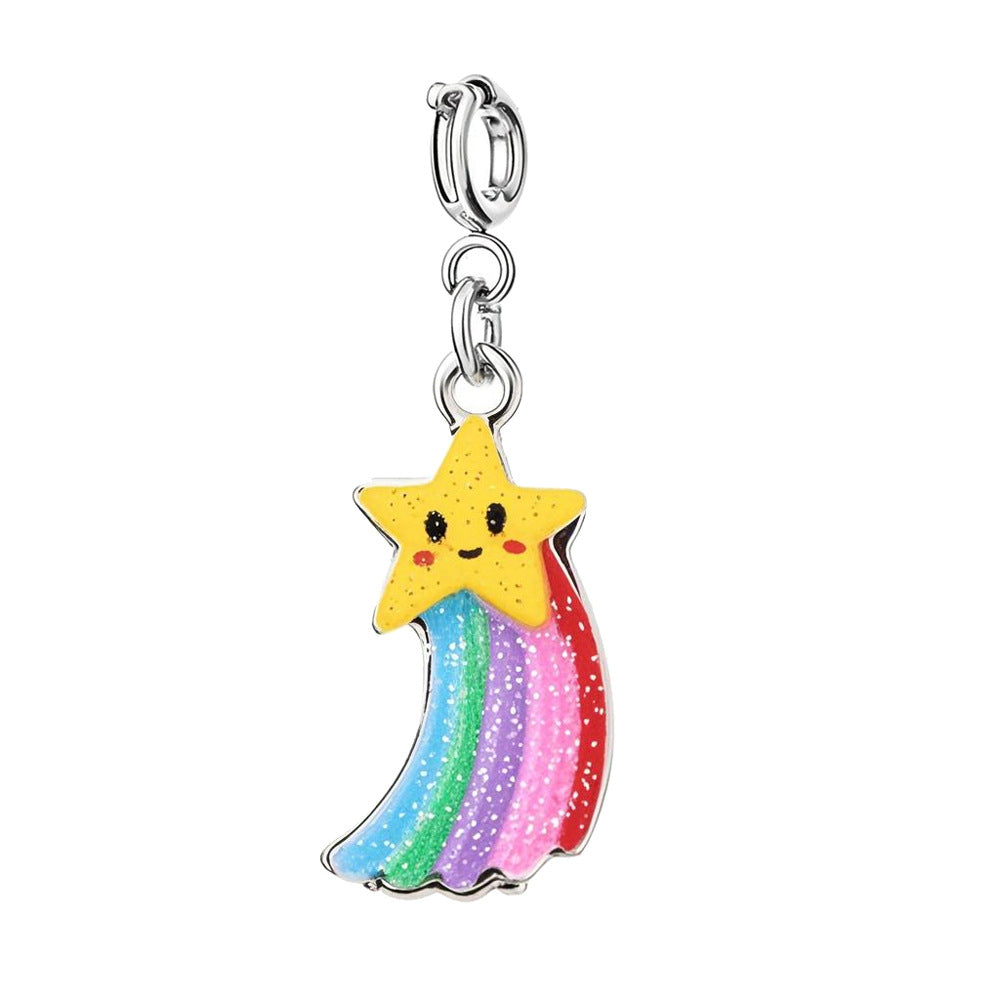 Rainbow & Star Charm