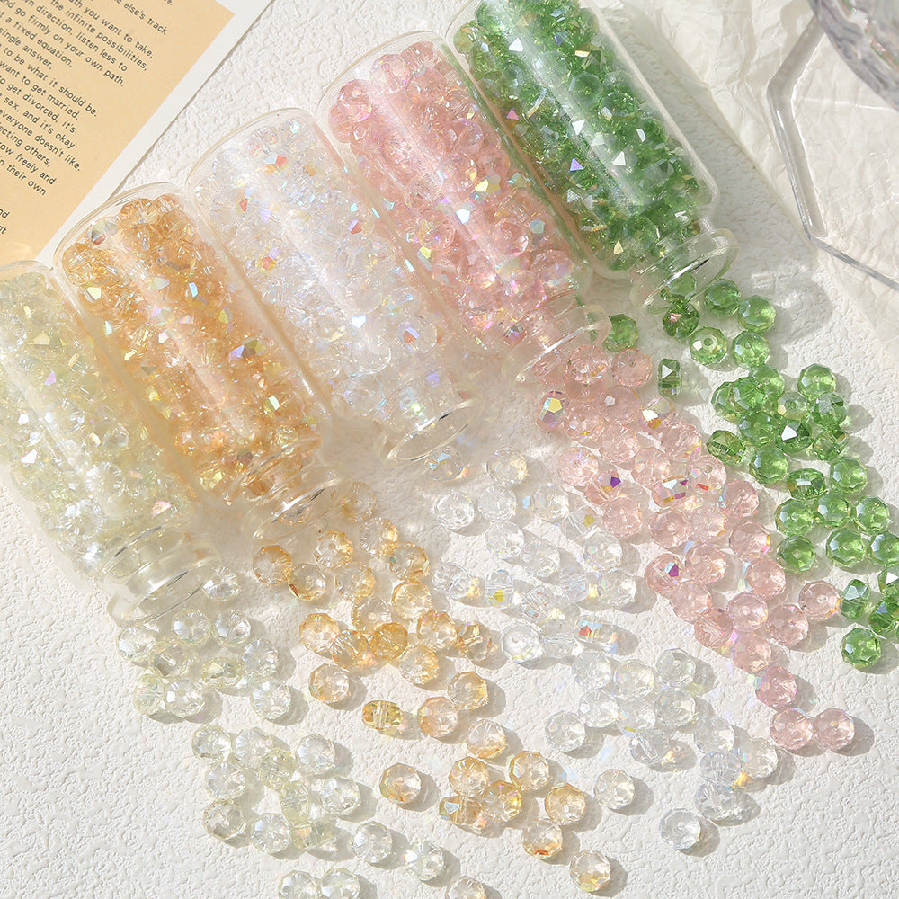 Crystal Spacer Beads-6x8mm/40pcs