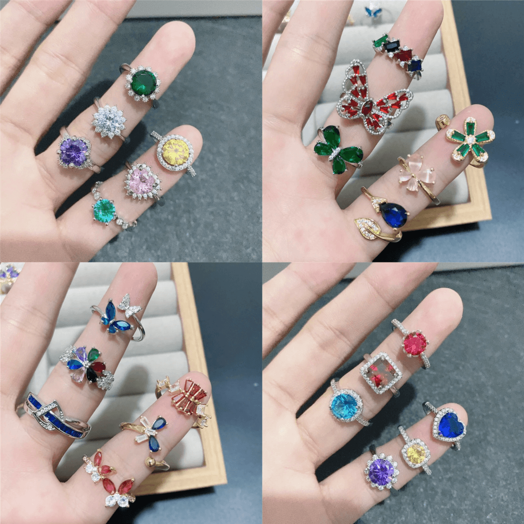 Colorful Gemstone Rings - Blind Bag