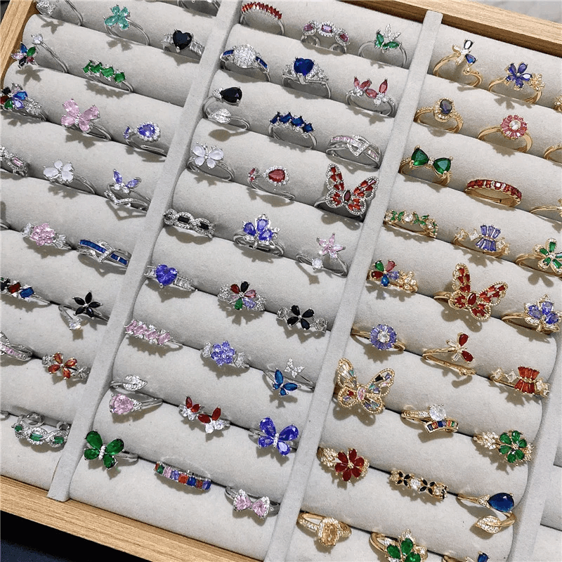 Colorful Gemstone Rings - Blind Bag
