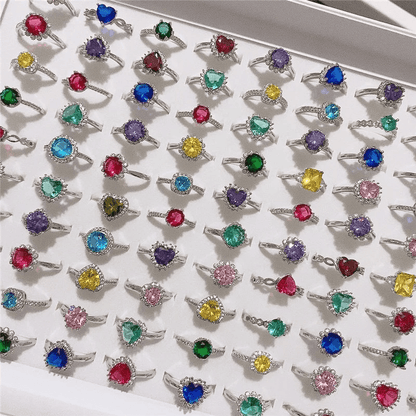 Colorful Gemstone Rings - Blind Bag