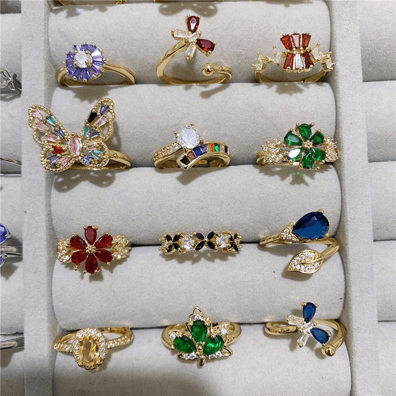 Colorful Gemstone Rings - Blind Bag