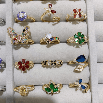 Colorful Gemstone Rings - Blind Bag