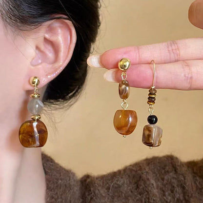 Warm-Toned Maillard Earrings - Blind Bags
