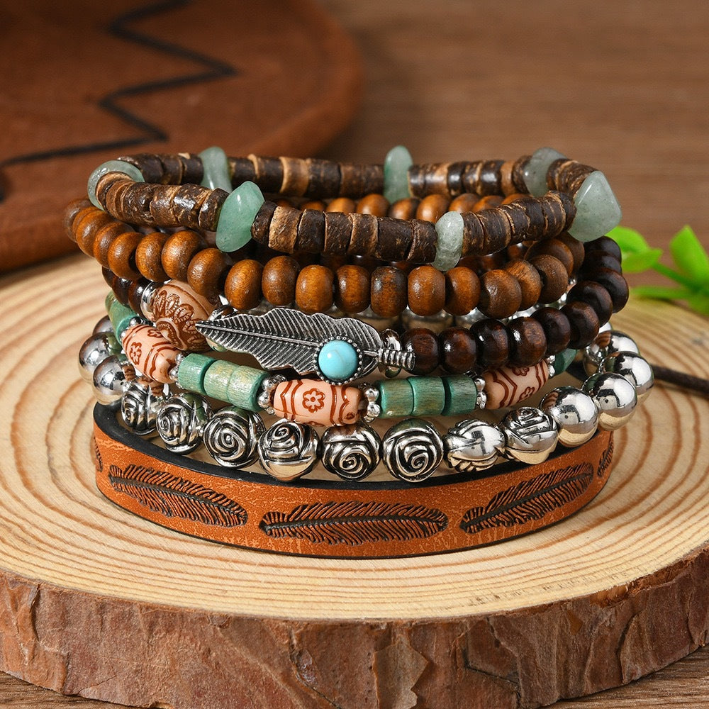 Boho Layered Beaded Bracelet - Blind Bags