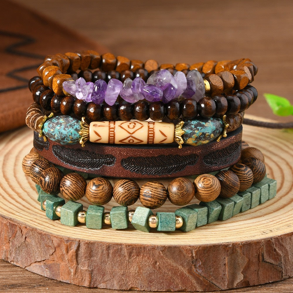 Boho Layered Beaded Bracelet - Blind Bags