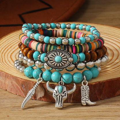 Boho Layered Beaded Bracelet - Blind Bags