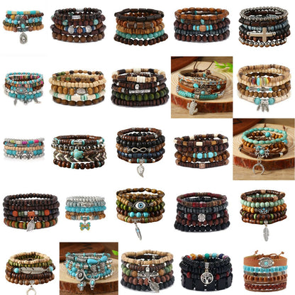 Boho Layered Beaded Bracelet - Blind Bags
