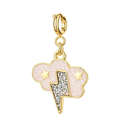 Lightning Bolt & Cloud Charm