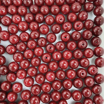 Colorful Glass Beads-10*10mm/50pcs