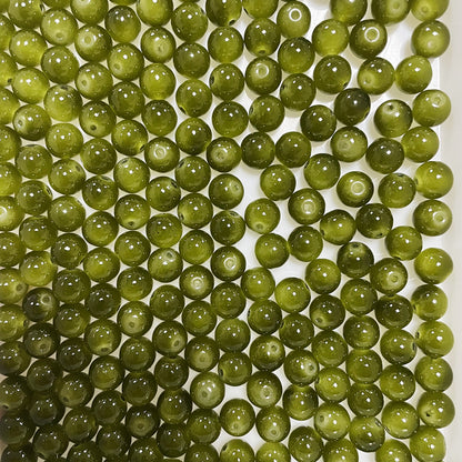 Colorful Glass Beads-10*10mm/50pcs