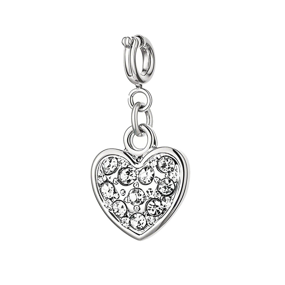 Sparkling Heart Charm