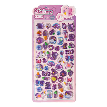 3D Puffy Stickers | Cute Mini Stickers for Phones & Laptops