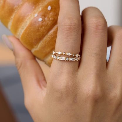 Minimalist Geometric Crystal Band