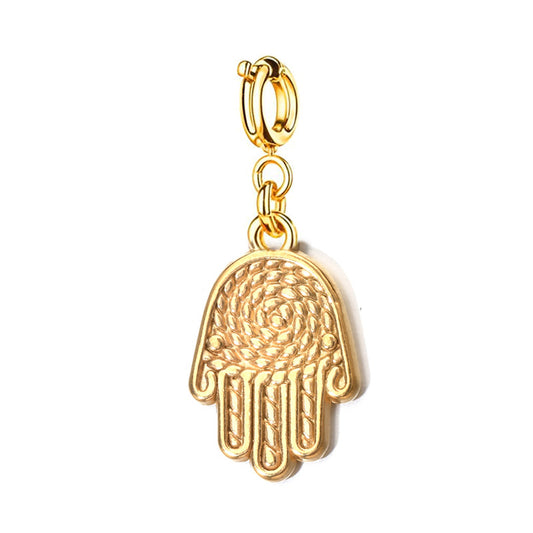 Gold Hand Charm