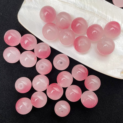 Colorful Glass Beads-10*10mm/50pcs