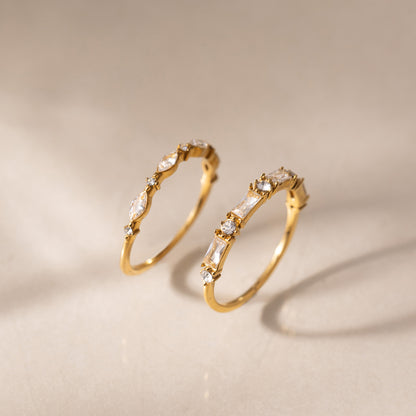 Minimalist Geometric Crystal Band