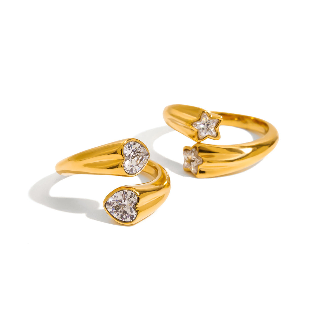 Celestial Asymmetric Star Ring