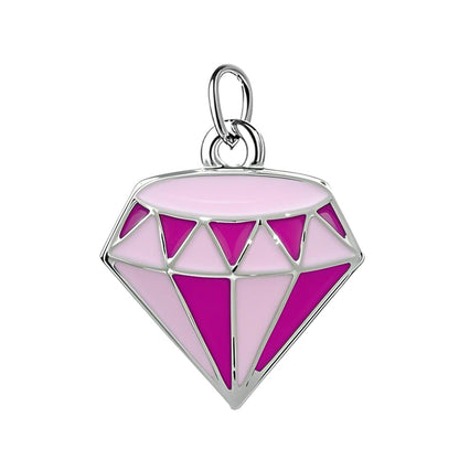 Pink Diamond Charm