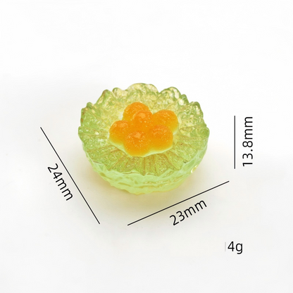 10PCS Medium-Sized Resin Fruit Decor