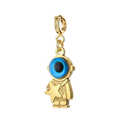 Astronaut & Star Charm