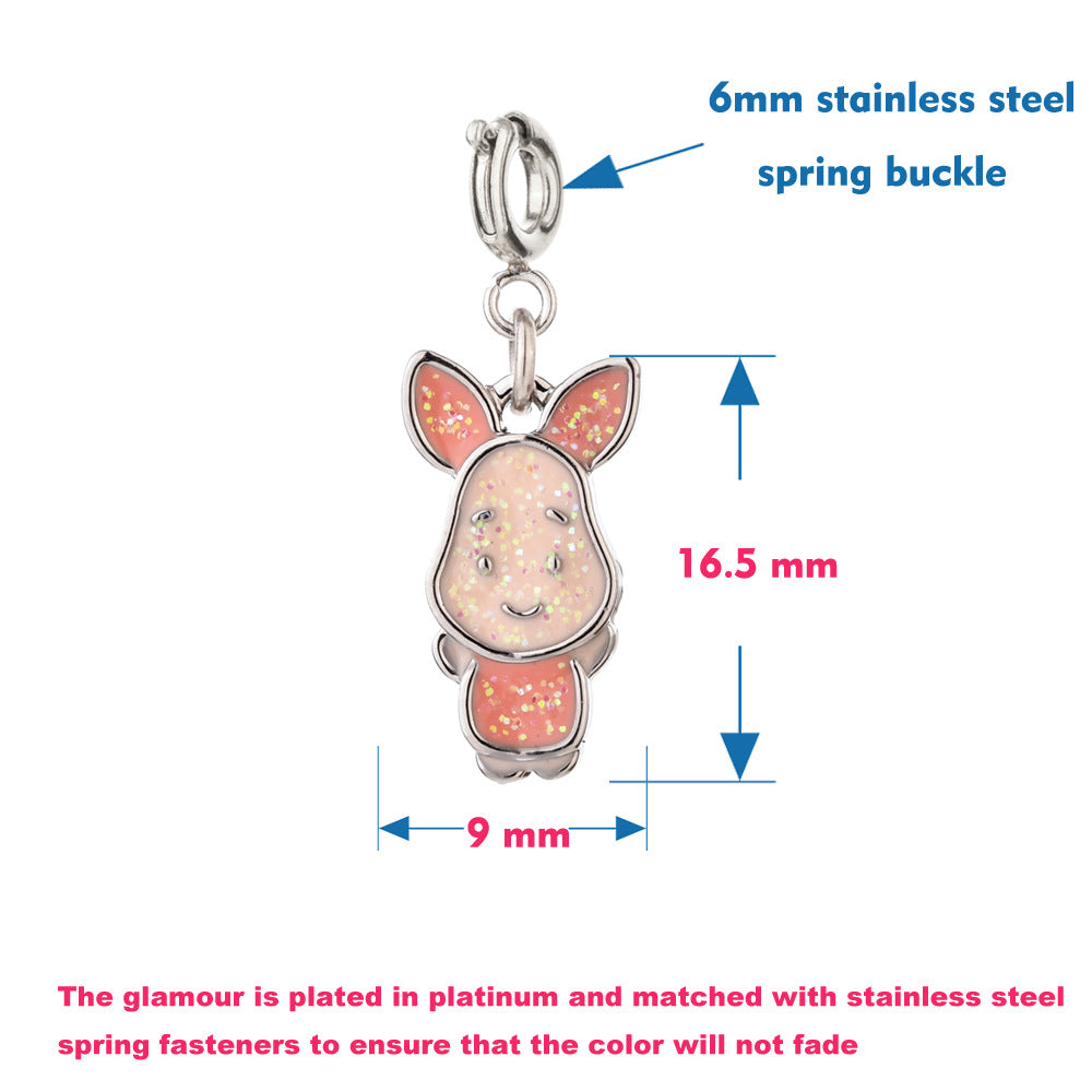 Cute Piglet Charm