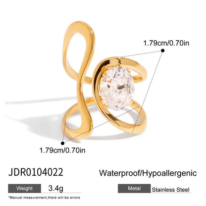 Organic Fluid Crystal Line Ring