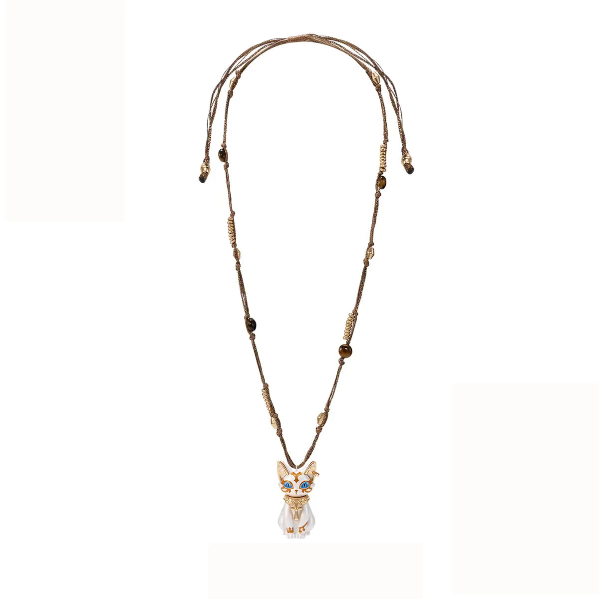 Egyptian Bastet Cat Pendant Necklace
