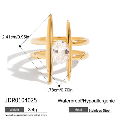 Organic Fluid Crystal Line Ring