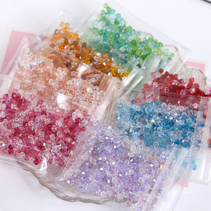 Crystal Spacer Beads | DIY Loose Beads for Jewelry Making| offmess