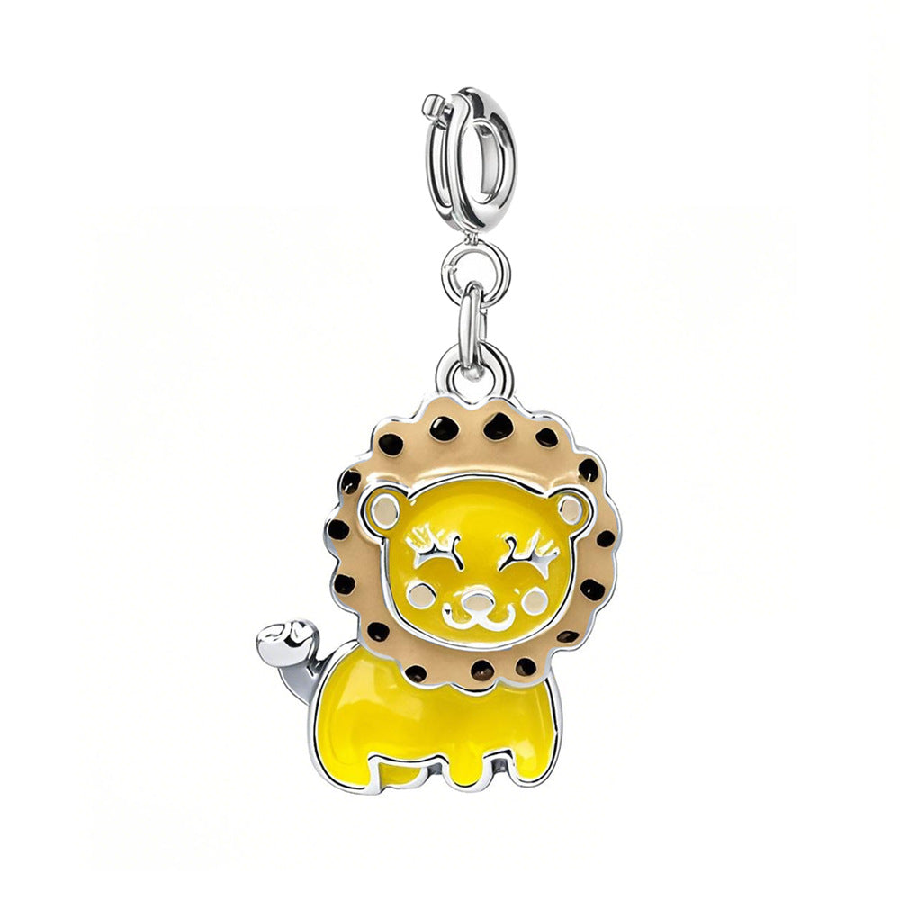 Cute Lion Charm for Bracelets & Necklaces
