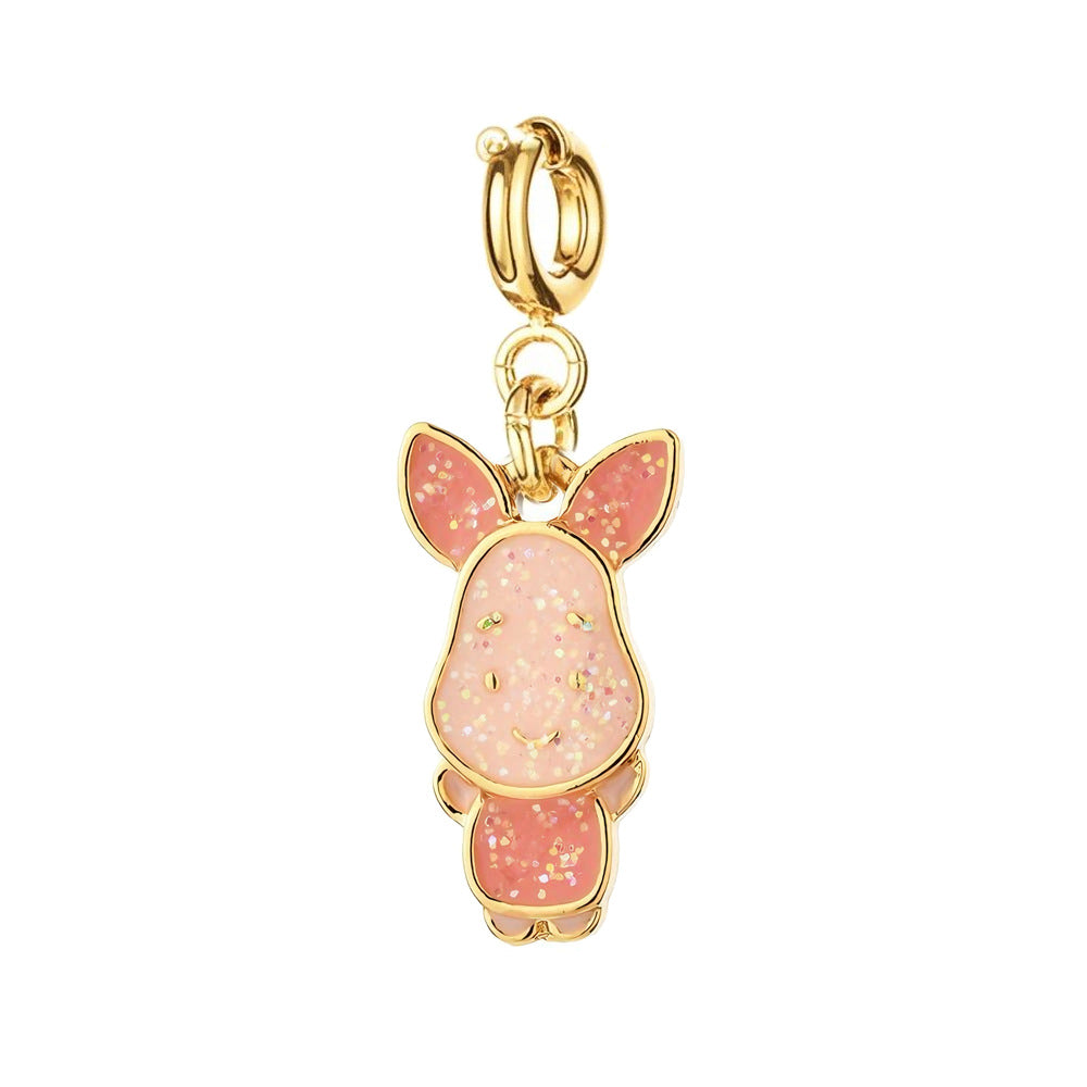 Cute Piglet Charm Pendant For DIY Bracelet Jewelry Making