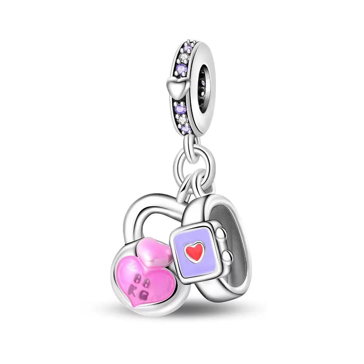 Dumbbell & Watch Charm for Bracelets & Necklaces