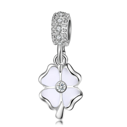 Four Leaf Clover Charm for Bracelets & Necklaces