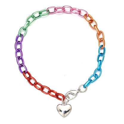 Rainbow Chain Bracelet