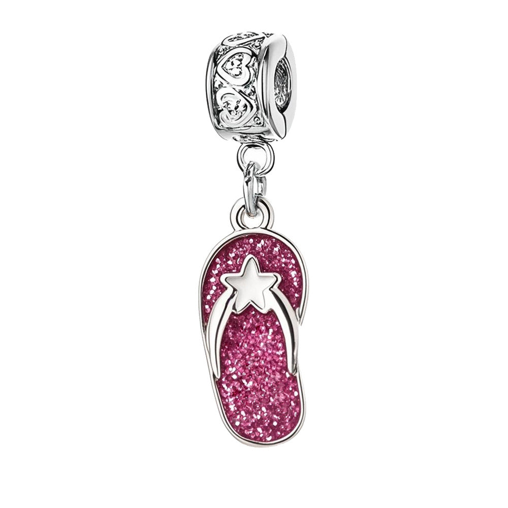 Cute Crystal Slipper Charm