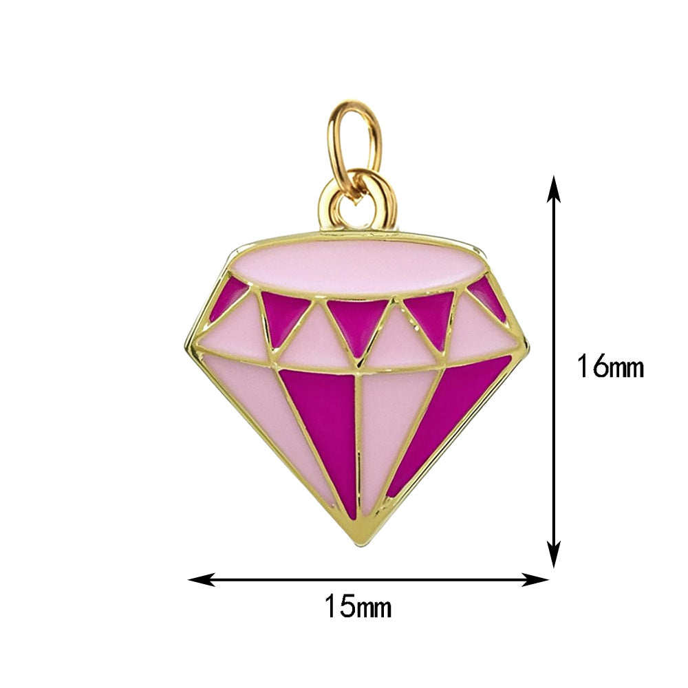 Pink Diamond Charm