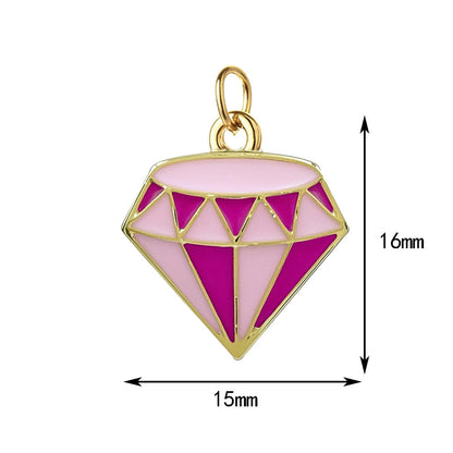 Pink Diamond Charm